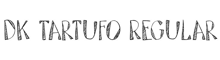 DK Tartufo Regular  font caratteri gratis