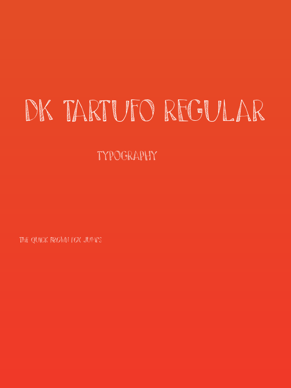 DK Tartufo Regular Poster