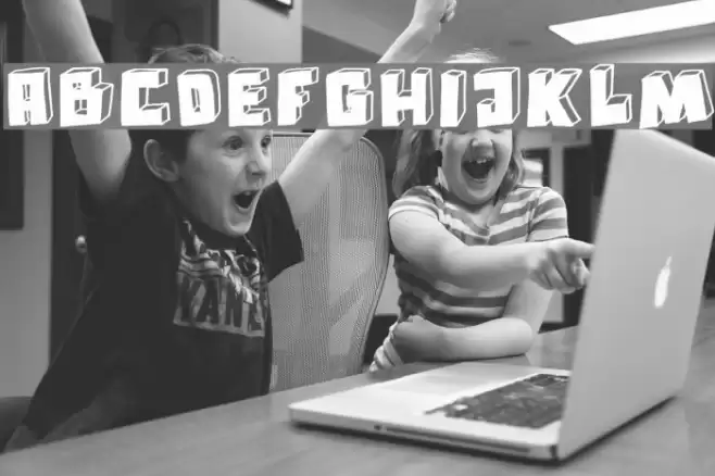 DK Technojunk Font examples