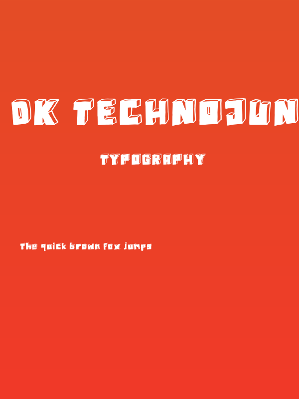 DK Technojunk Poster