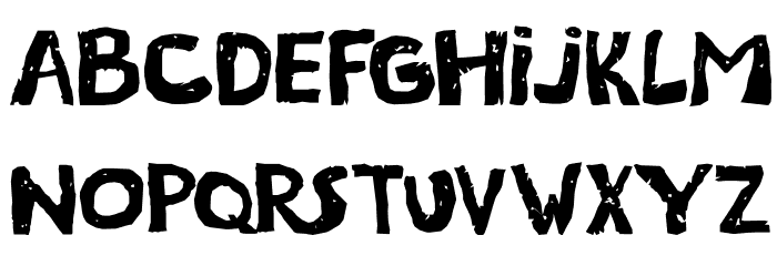 DK Terpentijn Regular Font LOWERCASE