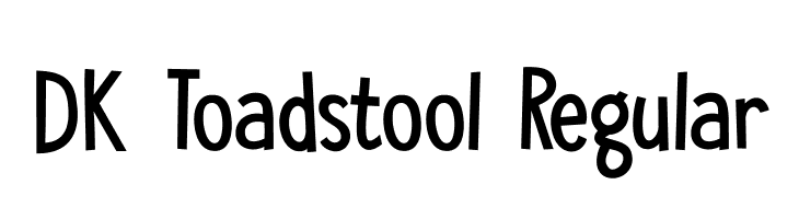 DK Toadstool Regular  font caratteri gratis