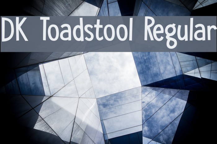 DK Toadstool Regular Font examples