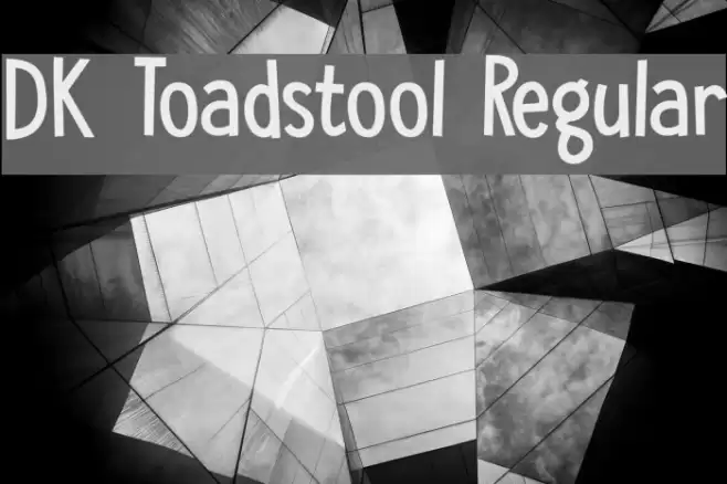 DK Toadstool Regular Font examples