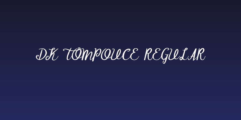 DK Tompouce Regular Social Header