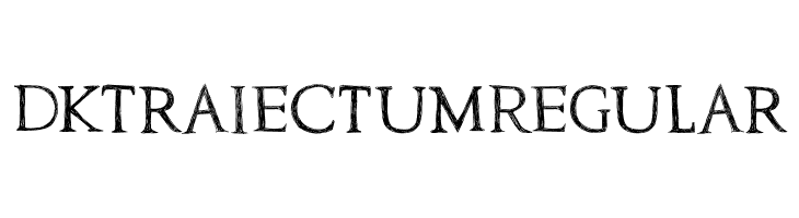 DK Traiectum Regular  Fuentes Gratis Descargar