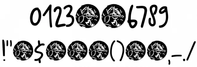 DK Udon Soup Regular Font OTHER CHARS