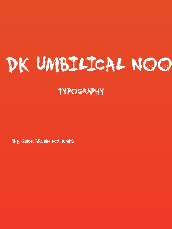 DK Umbilical Noose Poster