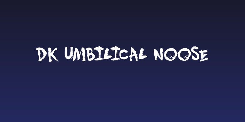 DK Umbilical Noose Social Header