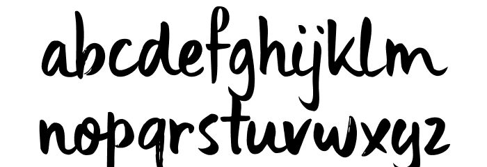 DK Uncle Edward Regular Font LOWERCASE