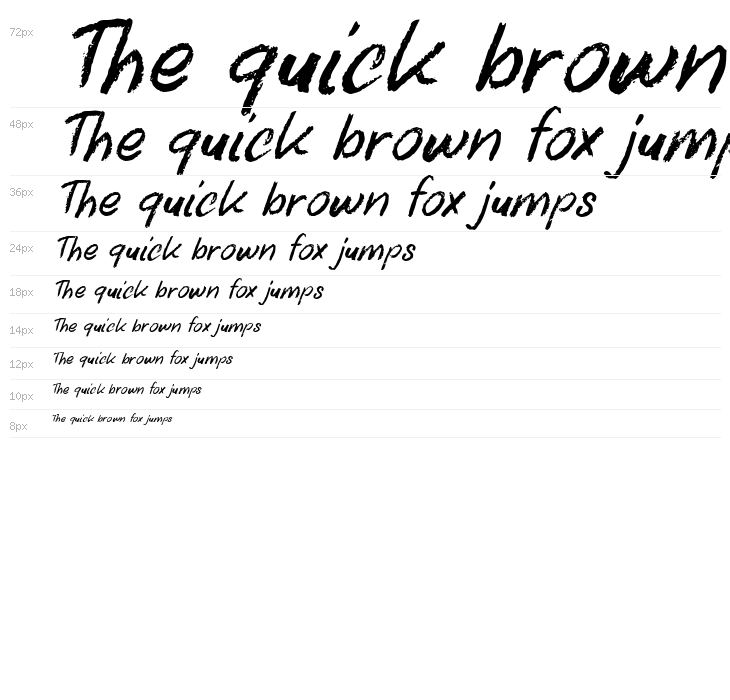 DK Uncle Oscar Italic Waterfall