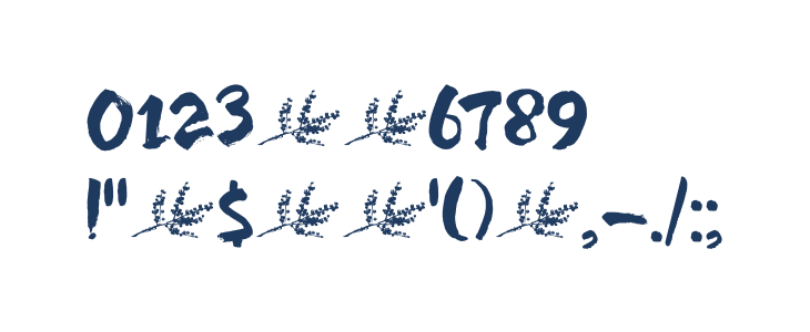 DK Winterberry Regular Other Characters