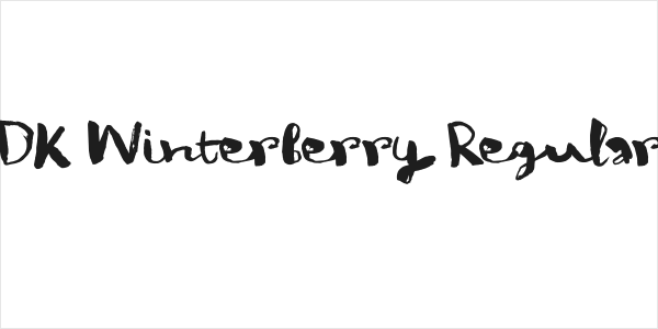 DK Winterberry Regular Logo