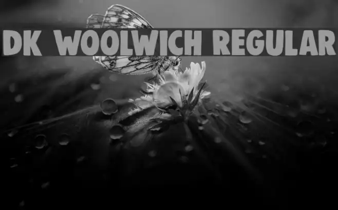 DK Woolwich Regular Example 1