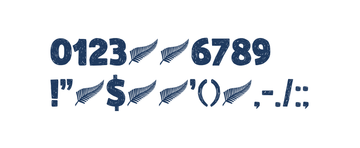 DK Zealand Regular Other Characters