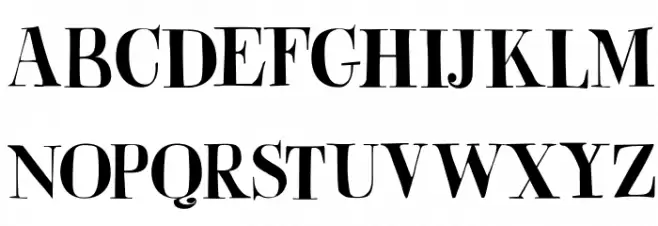 DKAbeille 字体 大写