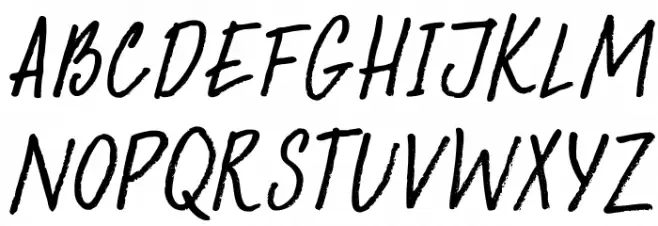 DKAbelia Schriftart Groß