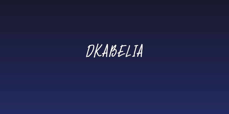 DKAbelia Social Header