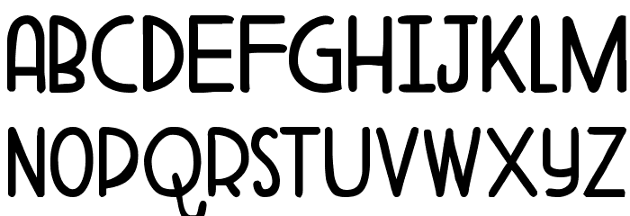 DKAderyn-Fat Font LOWERCASE