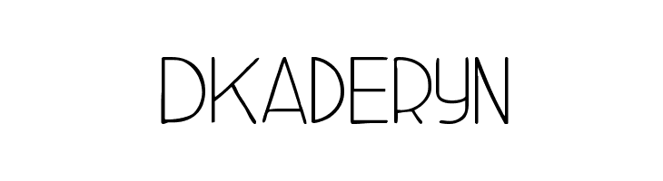DKAderyn  नि: शुल्क फ़ॉन्ट्स डाउनलोड