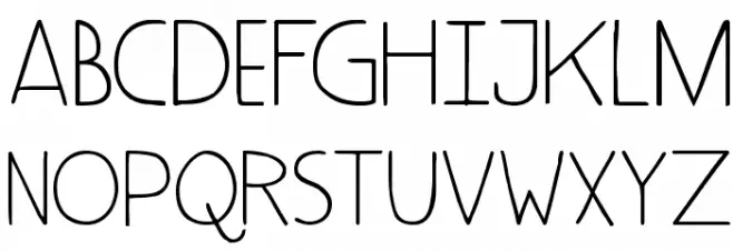 DKAderyn Schriftart Groß