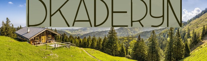 DKAderyn Font examples
