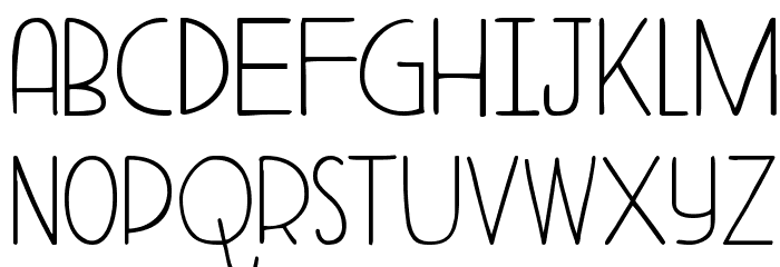 DKAderyn Font LOWERCASE