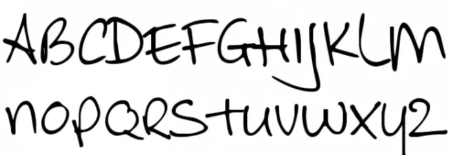 DKAllezHop Schriftart Groß