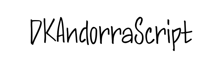 DKAndorraScript  font caratteri gratis