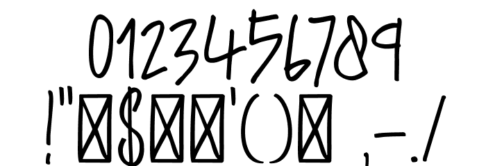 DKAndorraScript Font OTHER CHARS