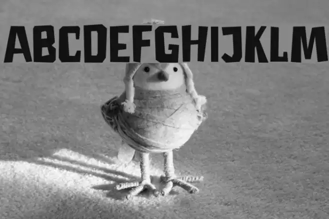 DKAstromonkey Font examples