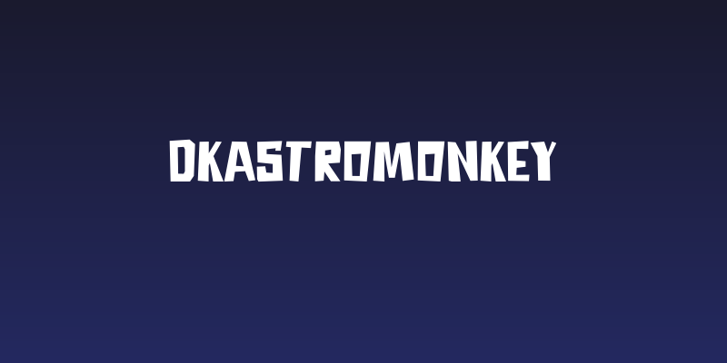 DKAstromonkey Social Header