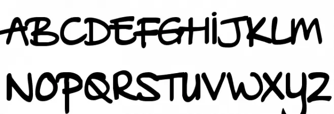 DKBabysitter 字体 小写