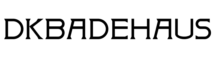 DKBadehaus Font