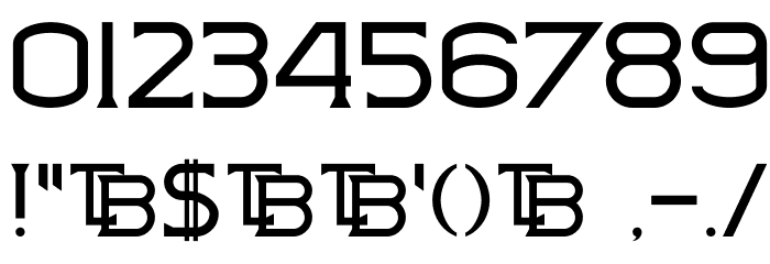 DKBadehaus Font OTHER CHARS