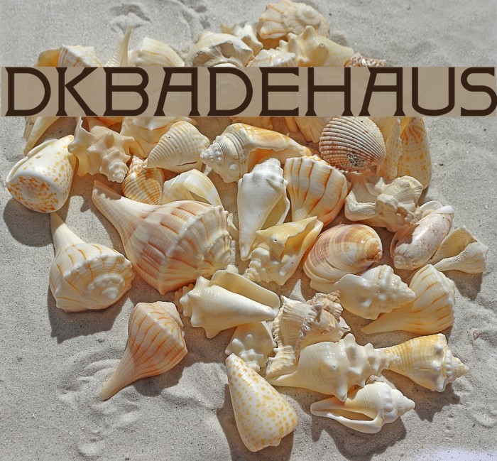 DKBadehaus Font examples