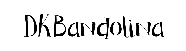 DKBandolina  नि: शुल्क फ़ॉन्ट्स डाउनलोड