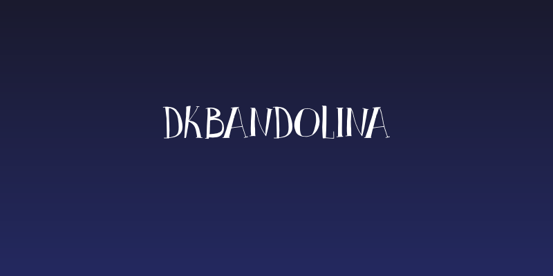 DKBandolina Social Header