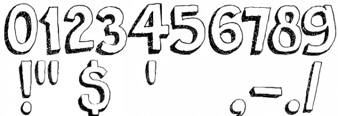 DKBergelmir Font OTHER CHARS