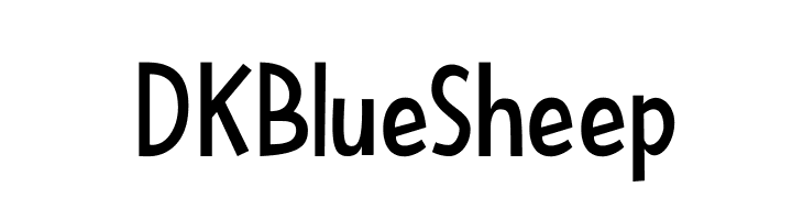 DKBlueSheep  नि: शुल्क फ़ॉन्ट्स डाउनलोड