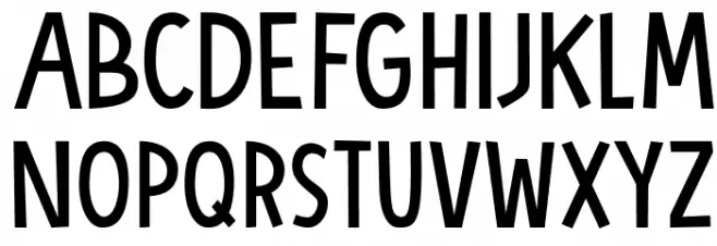 DKBlueSheep 字体 大写