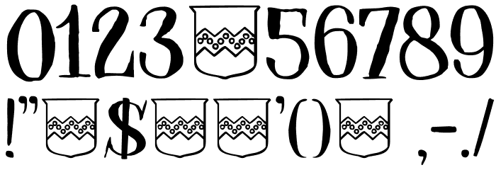 DKBodiam Font OTHER CHARS