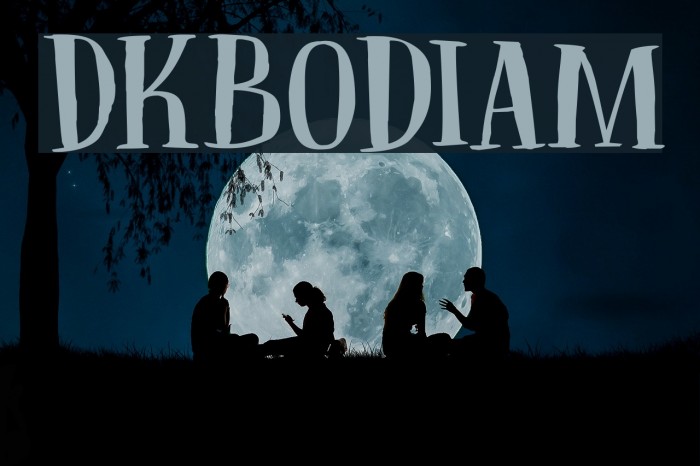 DKBodiam Font examples