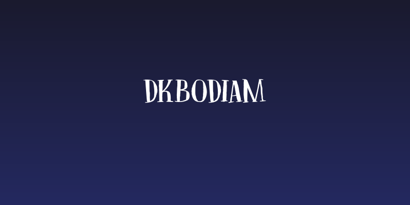 DKBodiam Social Header