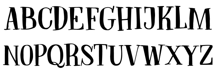 DKBodiam Font LOWERCASE