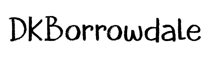 DKBorrowdale  Free Fonts Download