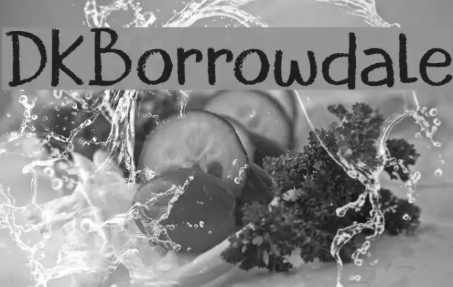 DKBorrowdale Example 1