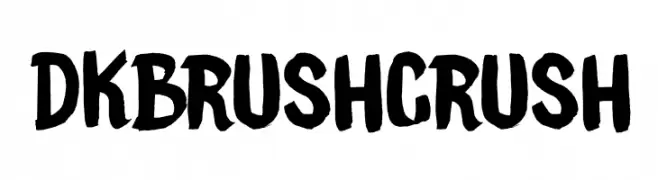 DKBrushCrush  font caratteri gratis