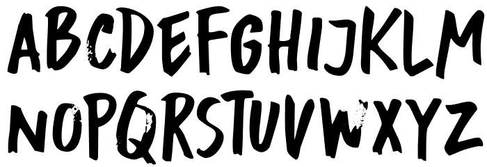 DKBuntaro Font LOWERCASE