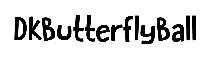 DKButterflyBall  Fuentes Gratis Descargar
